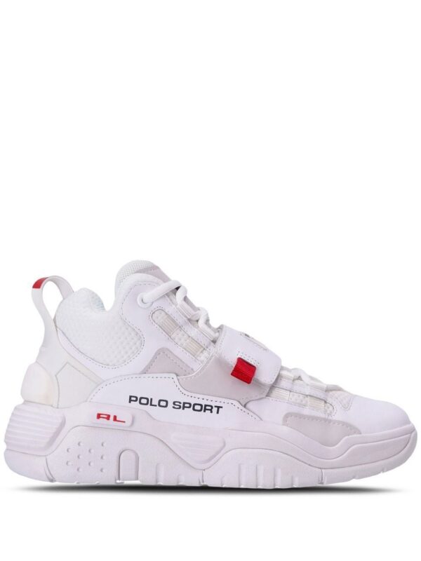Polo Ralph Lauren high-top chunky leather sneakers