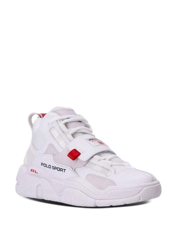 Polo Ralph Lauren high-top chunky leather sneakers