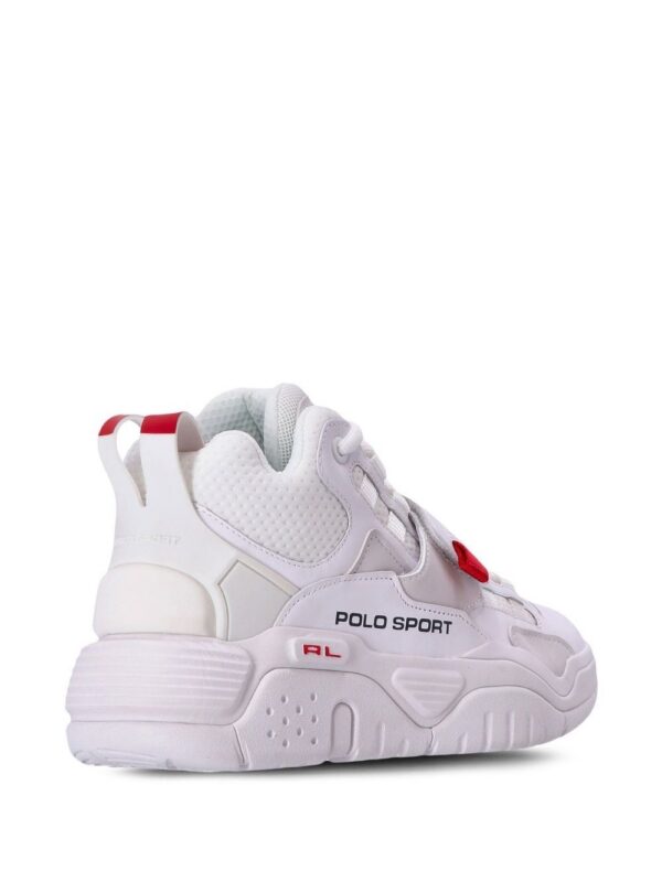 Polo Ralph Lauren high-top chunky leather sneakers