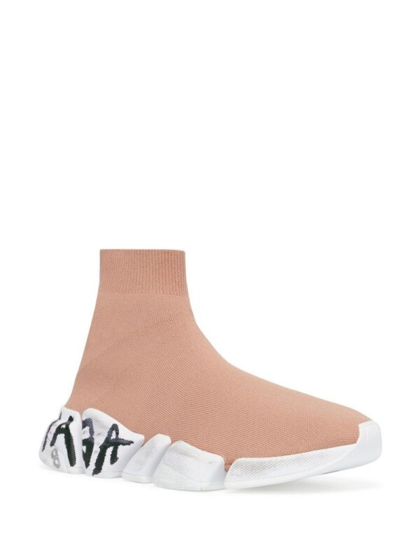 Balenciaga Speed 2.0 graffiti sneakers