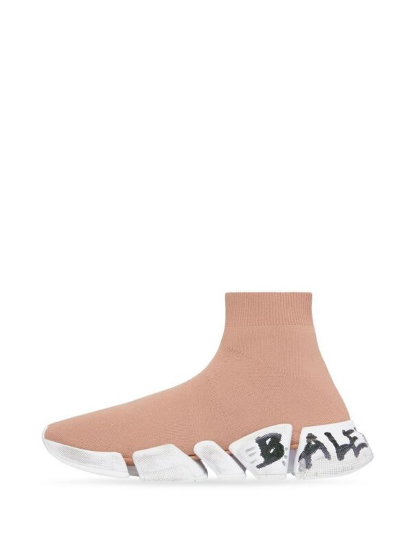 Balenciaga Speed 2.0 graffiti sneakers