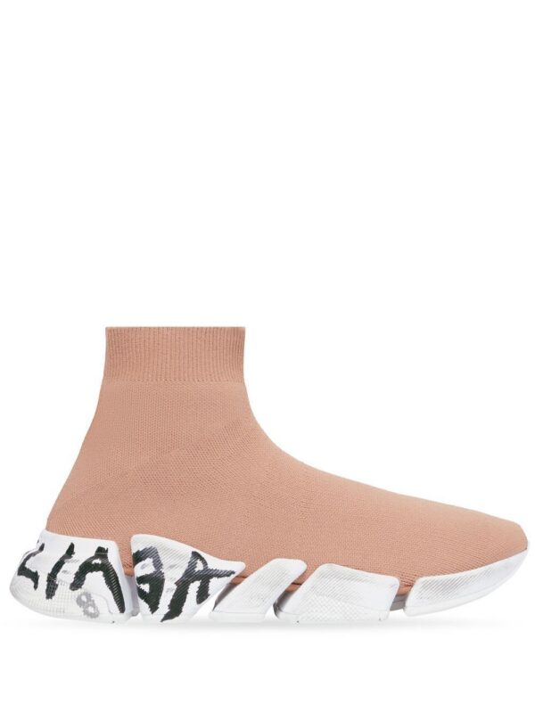 Balenciaga Speed 2.0 graffiti sneakers