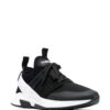 TOM FORD panelled logo-patch sneakers