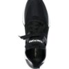 TOM FORD panelled logo-patch sneakers