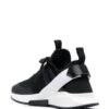 TOM FORD panelled logo-patch sneakers