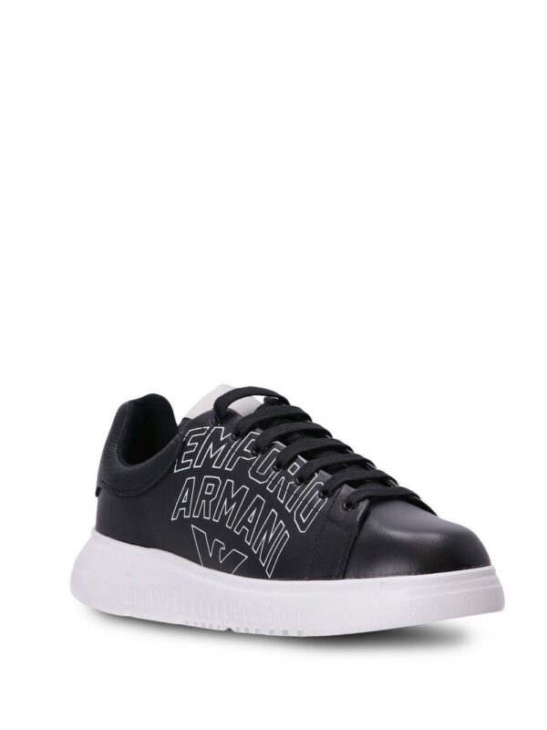 Emporio Armani logo-print low-top sneakers