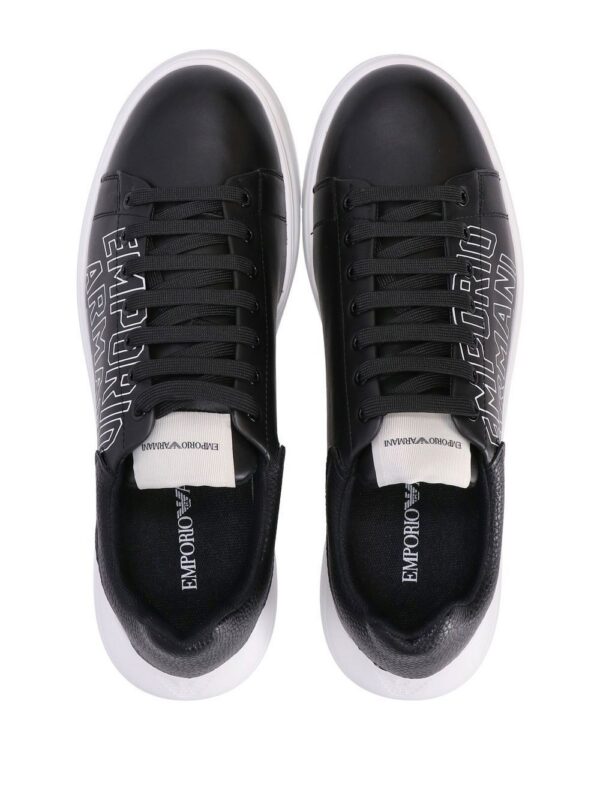 Emporio Armani logo-print low-top sneakers