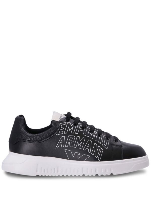 Emporio Armani logo-print low-top sneakers