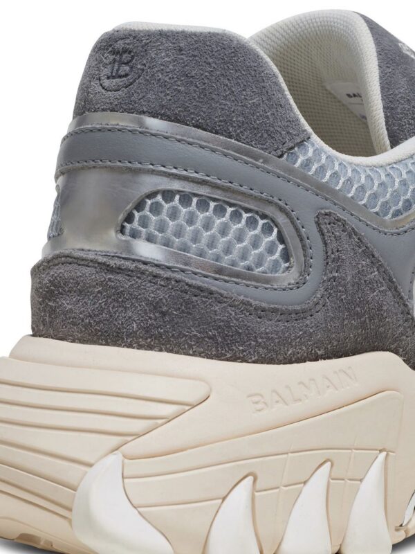 Balmain B-East panelled low-top sneakers