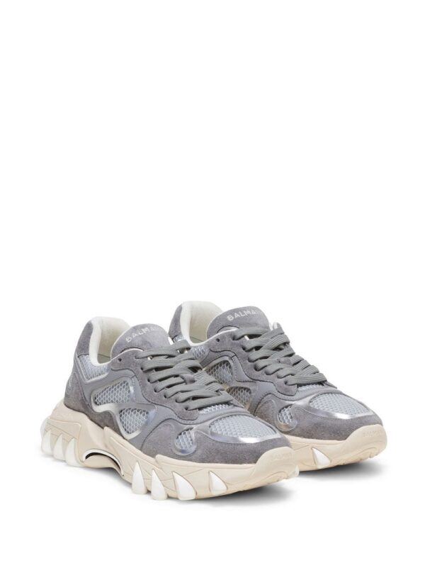 Balmain B-East panelled low-top sneakers