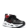 Ea7 Emporio Armani mesh-panelled low-top sneakers