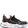 Ea7 Emporio Armani mesh-panelled low-top sneakers
