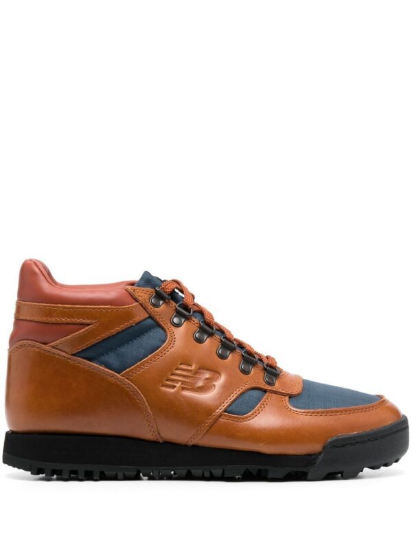 19775368_44295483_1000.jpg New Balance debossed-logo hi-top sneakers