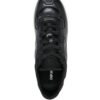 Emporio Armani quilted hybrid lace-up sneakers