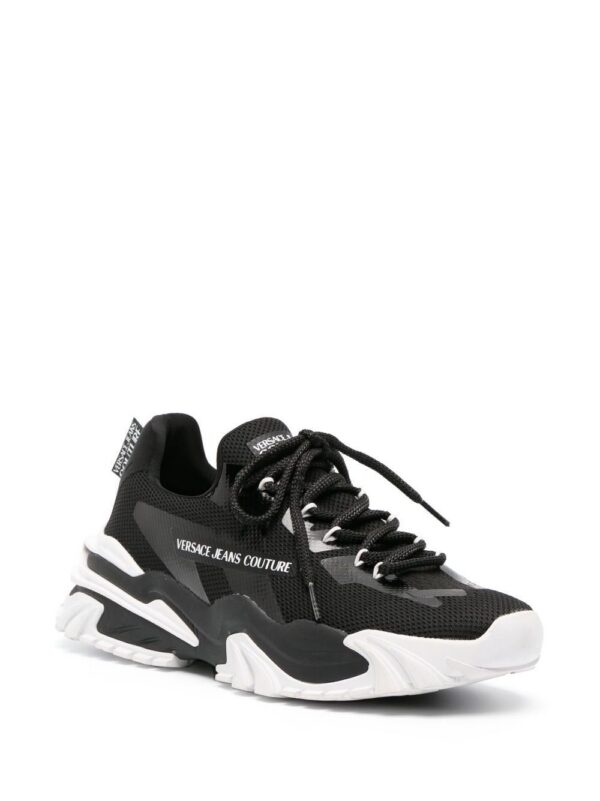 20320618_50671537_1000.jpg Versace Jeans Couture panelled lace-up sneakers