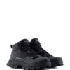 Emporio Armani ripstop-texture mesh-panelled sneakers