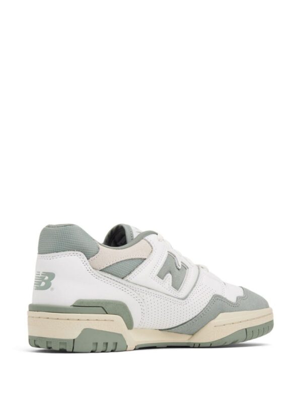 New Balance 550 logo-embossed leather sneakers