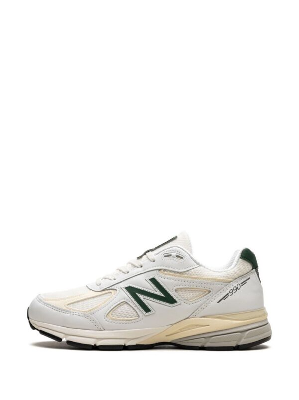 New Balance x Teddy Santis 990V4 Made In USA "White Green" sneakers
