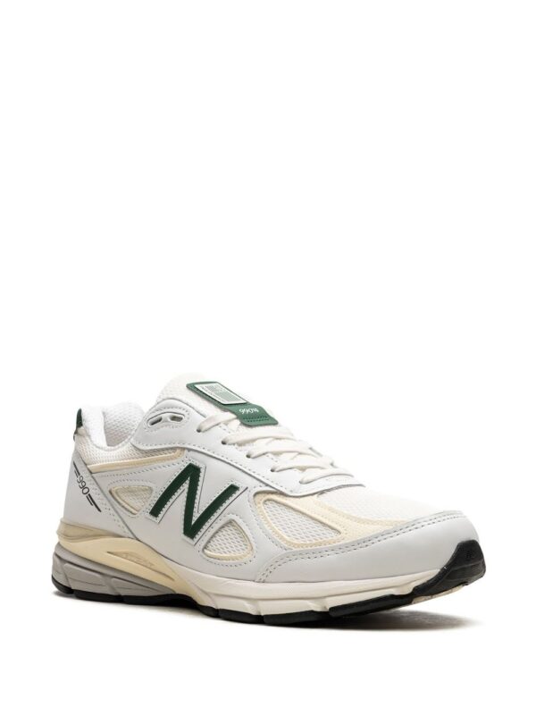 New Balance x Teddy Santis 990V4 Made In USA "White Green" sneakers