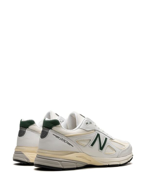 New Balance x Teddy Santis 990V4 Made In USA "White Green" sneakers