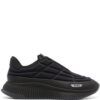 BOSS logo-patch padded sneakers