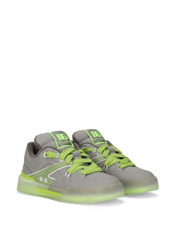 22054461_52039467_1000.jpg Dolce & Gabbana New Roma logo-patch low-top sneakers