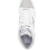 New Balance logo-patch leather sneakers