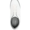Calvin Klein contrasting-panel leather sneakers