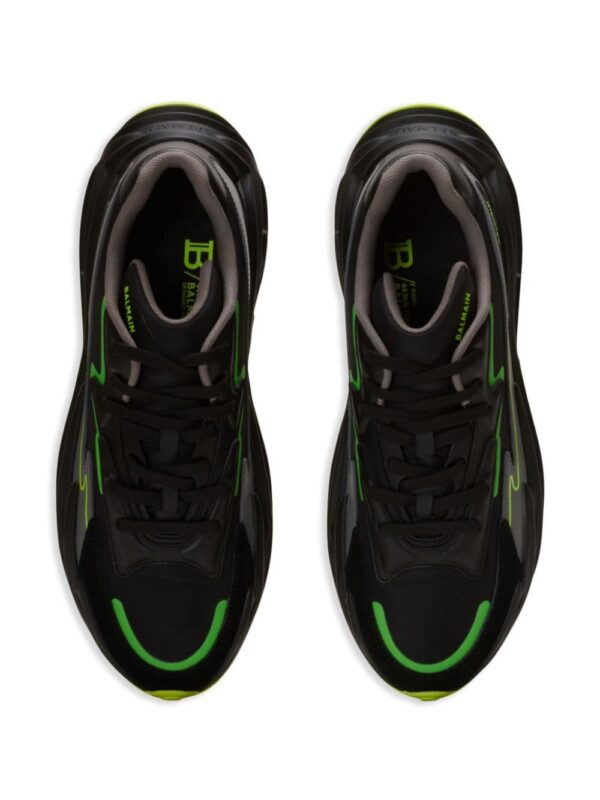 Balmain Run-Row leather sneakers