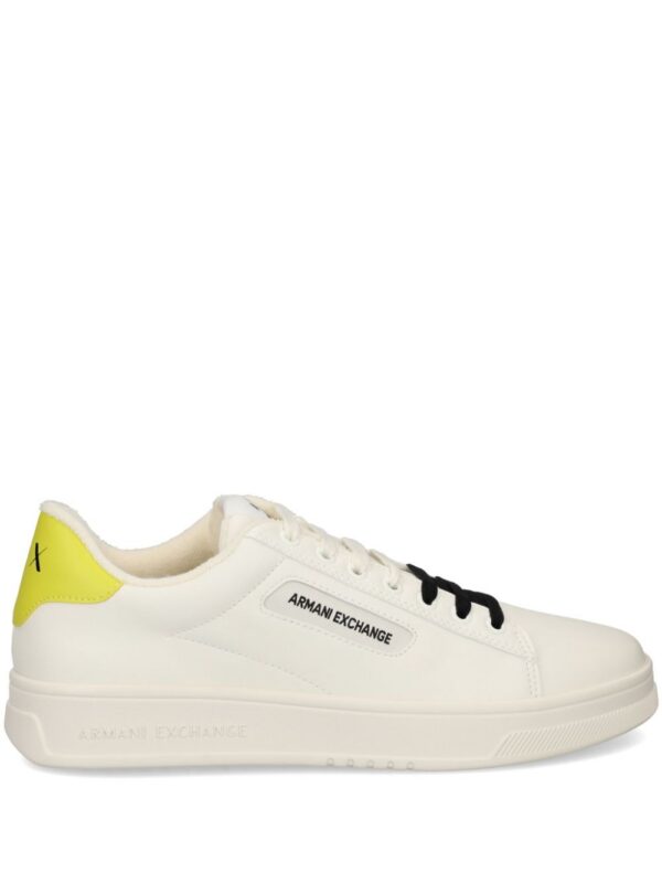 23787785_53787617_1000.jpg Armani Exchange double-coloured laces leather sneakers