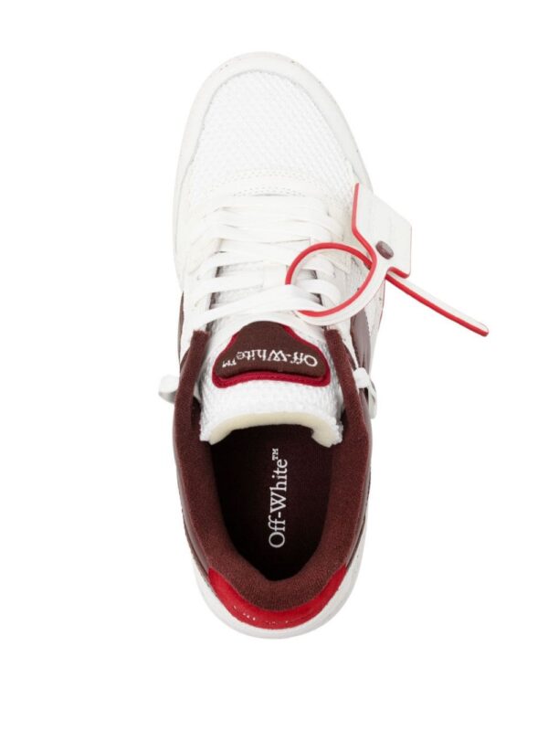 Off-White Out Of Office panelled leather sneakers