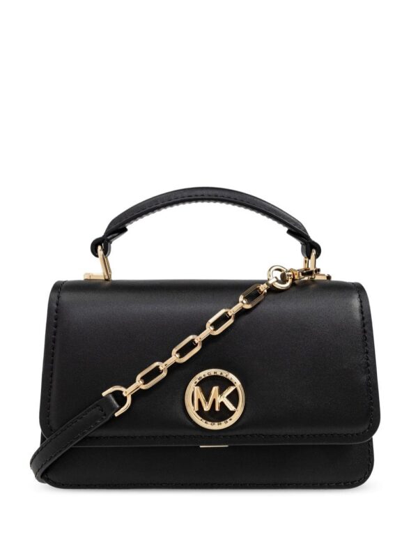 24006599_54093400_1000.jpg Michael Kors logo-plaque leather tote bag