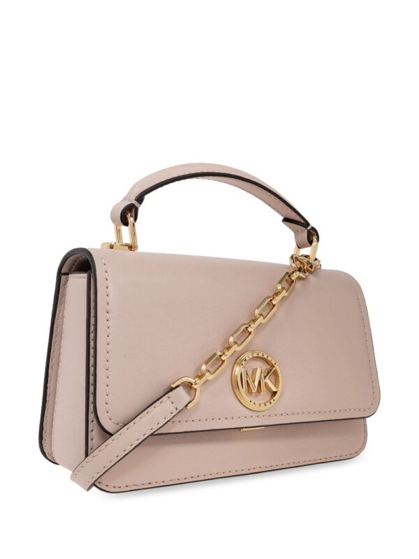 24006612_54093457_1000.jpg Michael Michael Kors logo-plaque leather tote bag