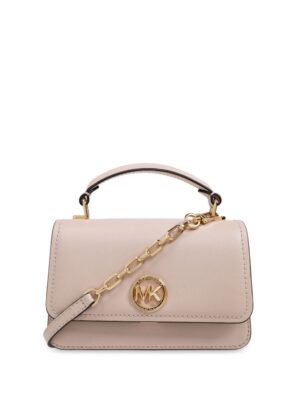 24006612_54093479_1000.jpg Michael Michael Kors logo-plaque leather tote bag