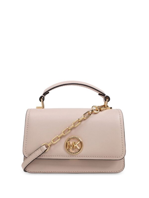 24006612_54093479_1000.jpg Michael Michael Kors logo-plaque leather tote bag