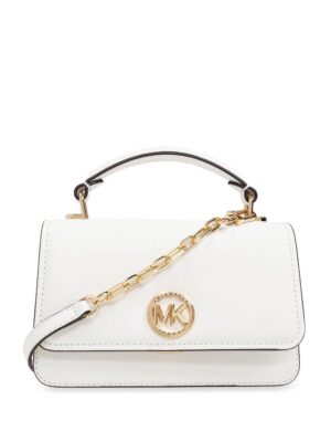 24006616_54093705_1000.jpg Michael Michael Kors logo-plaque leather tote bag