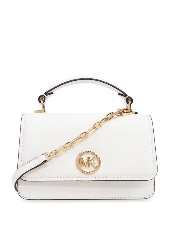 24006616_54093705_1000.jpg Michael Michael Kors logo-plaque leather tote bag