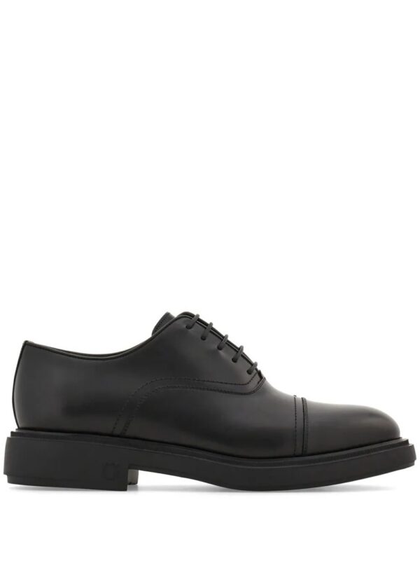 Ferragamo  toe-capped leather oxford shoes