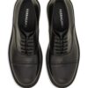 Ferragamo  toe-capped leather oxford shoes
