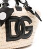 24038234_54164475_1000.jpg Dolce & Gabbana logo-appliqué straw bucket bag