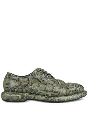 Clarks  x Martine Rose "Green" Oxford shoes