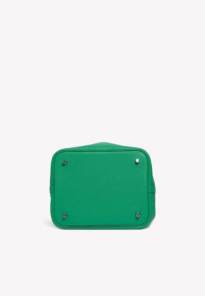 2494_Hermes_PicotinTouch_22_Menthe-VertJade_M_7BTM_S_400x_3234437c-98f1-4279-a672-91d3dc824a26.jpg Hermès Picotin Touch 22 MM in Menthe and Vert Jade Clemence and Matte Alligator bag
