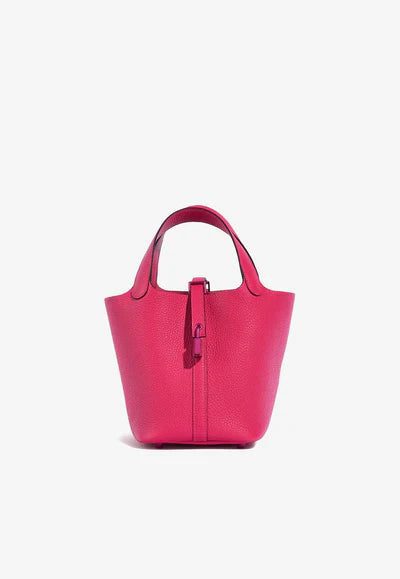 2617_Hermes_Picotin_18_RoseExtreme-SoPink_S_2F_S_400x_e0f451c5-c2ed-4216-97c7-542cef1bd3bd.jpg Hermès Picotin Lock 18 "SO PINK" in Rose Mexico Taurillon Clemence with Pink Hardware bag