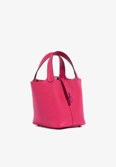 2617_Hermes_Picotin_18_RoseExtreme-SoPink_S_6SF_S_400x_2070d01f-58ec-4b8d-8cda-3668b7c34aa8.jpg Hermès Picotin Lock 18 "SO PINK" in Rose Mexico Taurillon Clemence with Pink Hardware bag