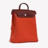 2681_Hermes_Herbag_Backpack_Oran1_400x_054a2df0-3ce5-4af5-888f-bdb9c8fc38a5.jpg Hermès Herbag a Dos Backpack in Orange Mècano Toile and Rouge H Vache Hunter Leather bag
