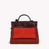 2683_Hermes_Herbag_31_Cuivre-Ora2_400x_5b0784ae-0b0a-4359-8110-857d74bbf07b.jpg Hermès Herbag 31 in Cuivre Toile and Rouge Sellier Vache Hunter Leather with Palladium Hardware bag