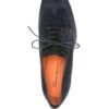 Santoni  suede Oxford shoes