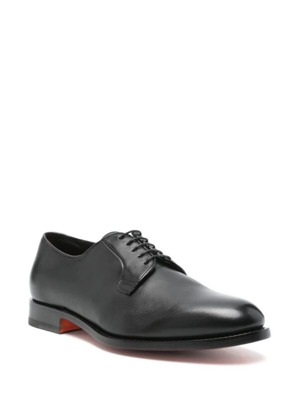 Santoni  leather oxford shoes