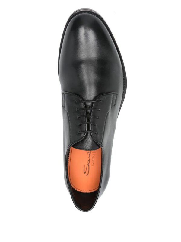 Santoni  leather oxford shoes