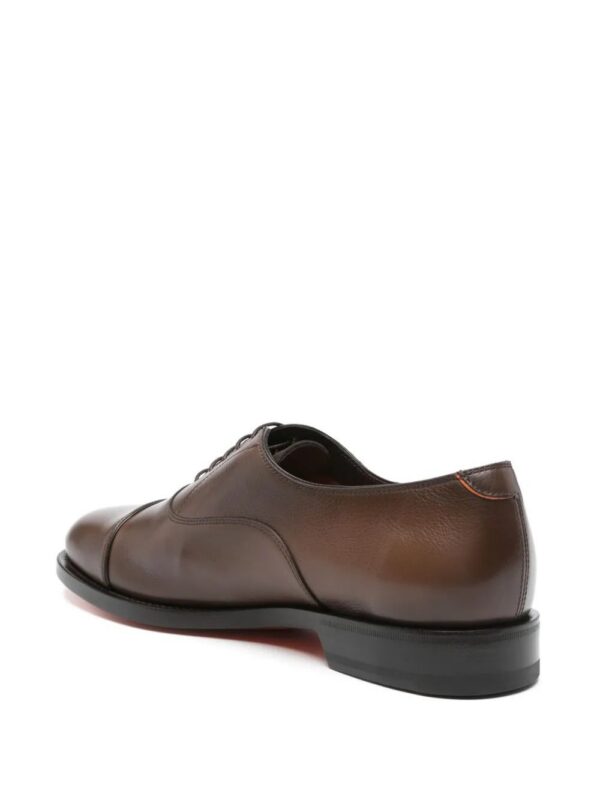 Santoni  leather oxford shoes